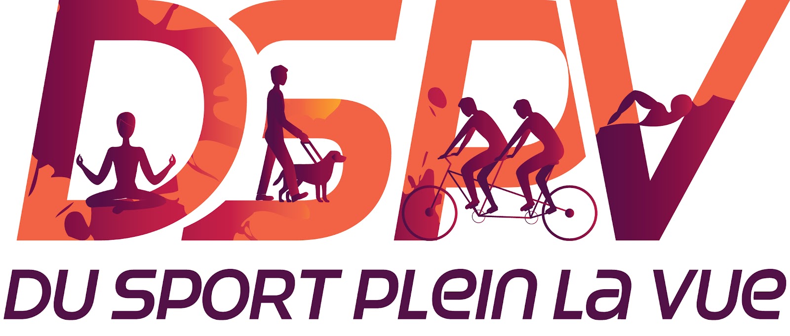 Logo de l’association DSPV – Du Sport Plein la Vue